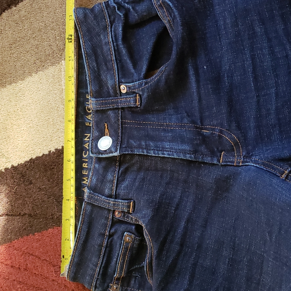 American Eagle Men's Slim Straight Stretch Jeans 27" Waist X 27" Inseam Length - Picture 10 of 12